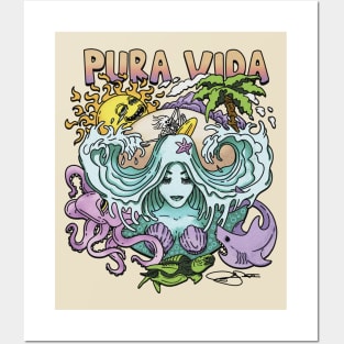 Pura Vida Posters and Art